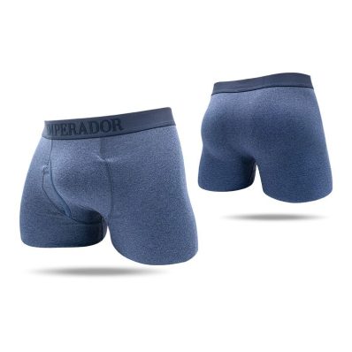BOXER PARA HOMBRE EMPERADOR LARGO LYCRADO CON GARETA - 1T09