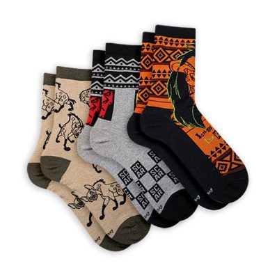 TRIPACK MEDIAS DISNEY VILLAINS - SCAR