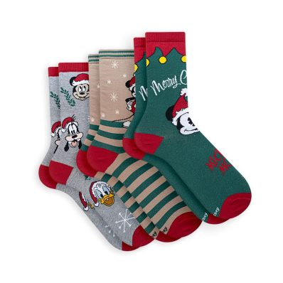 TRIPACK MEDIAS TUBULAR DISNEY  - COLECCIÓN NAVIDEÑA